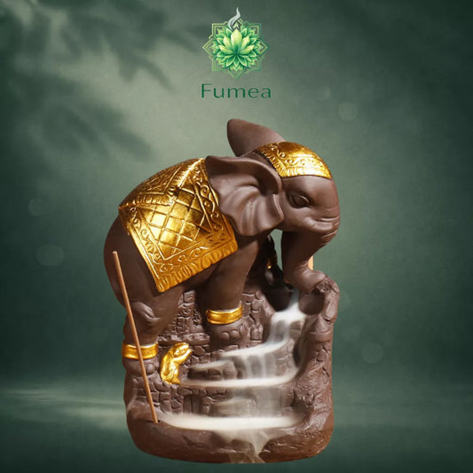Brûleur d'Encens Éléphant Sacré